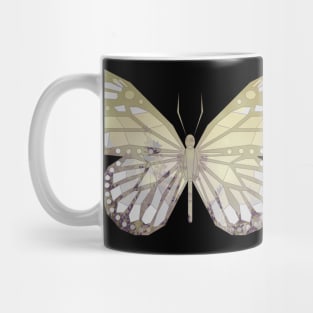 Butterfly Low Poly Double Exposure Art Mug